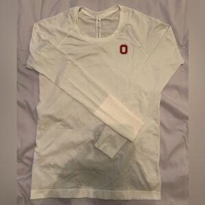 Lululemon Swiftly 2.0 Ohio State Buckeyes Long Sleeve Brand New sz 10